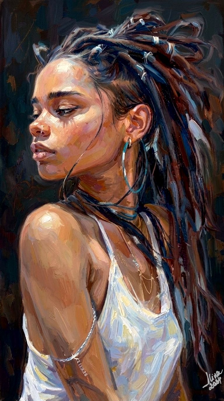 ArteDiAlina.com painting: Make yourself proud